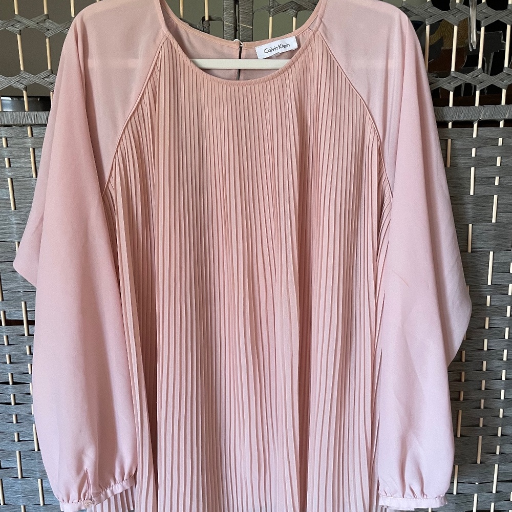 Calvin Klein Flowing Tunic-Plus Size